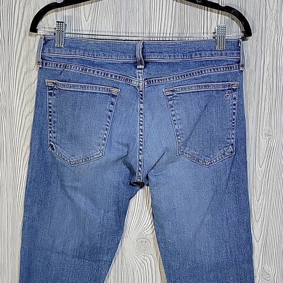 Rag & Bone Dre Capri Paint Splatter Ankle Jeans Womens Size 27 - Picture 7 of 16